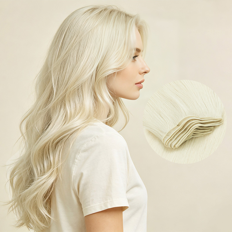 Optimal horizontal sectioning patterns across the occipital bone to maximize concealment of clip-in extension wefts.
