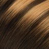 #R2P4/27 - Dark Cocoa Twist: Balayage color : Rooted dark brown with piano chocolate brown and dirty blonde